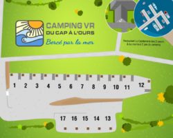 Camping VR Cap l'ours - Plan des emplacements-Max-Quality